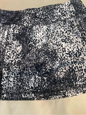 Animal print skirt
